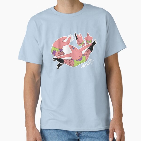 Vista previa del artículo con la obra «Patrick en tacones», diseñado y vendido por trashtaste.