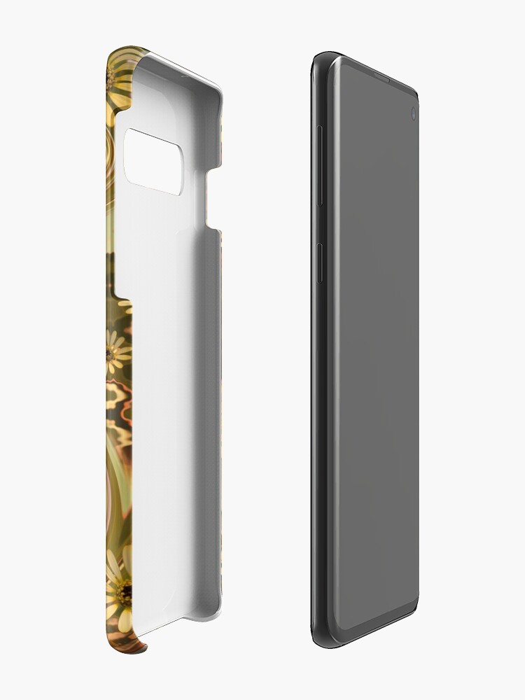 Alternate view of Mellow Yellow Daisys Boho hippie design Case & Skin for Samsung Galaxy