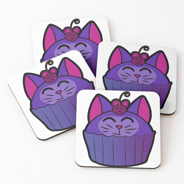 Item preview, Catcake With Mouse-Cherry - Purple designed and sold by Ryphna.