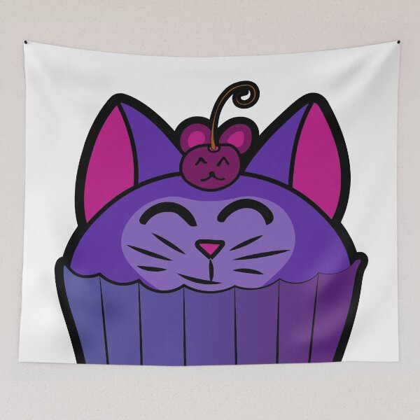 Item preview, Catcake With Mouse-Cherry - Purple designed and sold by Ryphna.