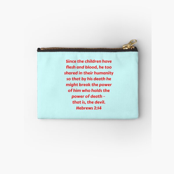Item preview, Bible Verse Hebrews 2:14 designed and sold by Prayingwarrior.