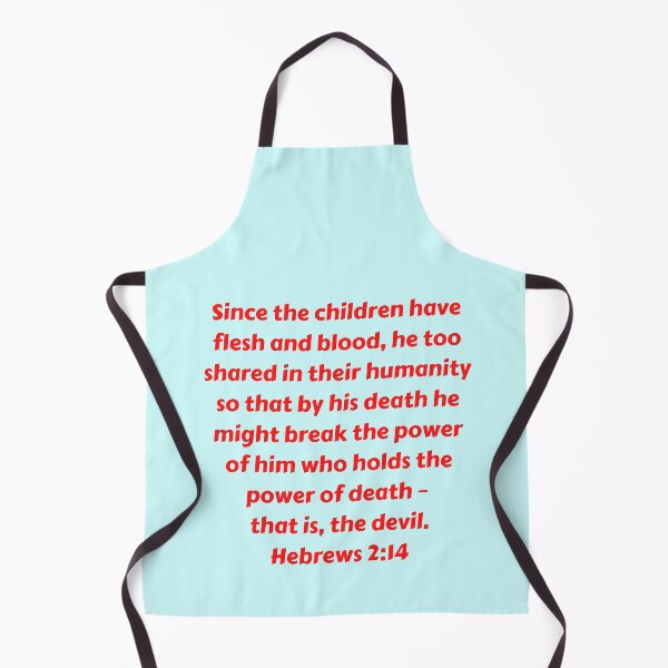 Item preview, Bible Verse Hebrews 2:14 designed and sold by Prayingwarrior.