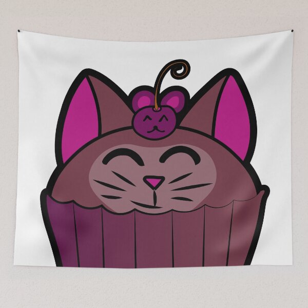 Item preview, Catcake With Mouse-Cherry - Chocolate designed and sold by Ryphna.