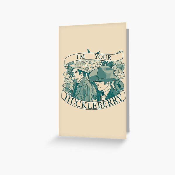 Item preview, I’m Your Huckleberry  designed and sold by LucyCaldwell.