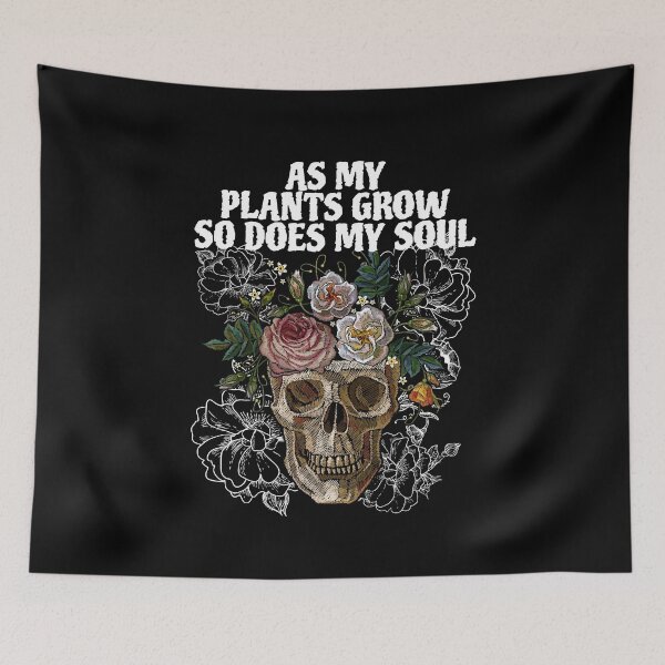 Item preview, Floral Skull, Enchanted Garden, Rose Skull Plant Mama designed and sold by Maria Garcia.