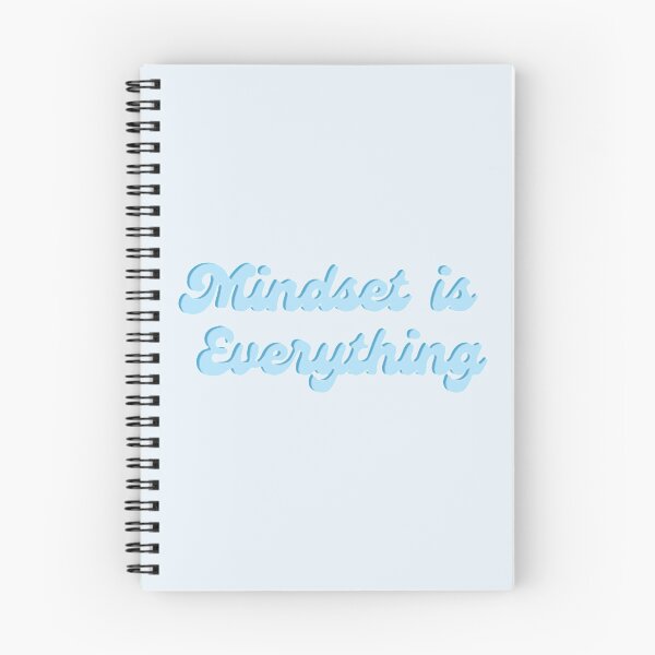 Item preview, Mindset is Everything Blue designed and sold by Sabrina Manni.