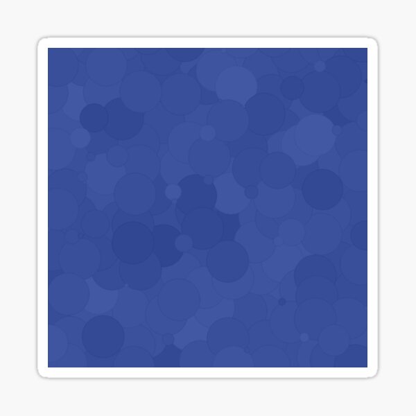 Item preview, Deep Ultramarine Bubble Dot Color Accent designed and sold by SaraValor.