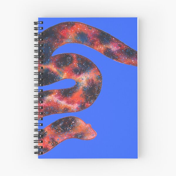 Item preview, Galaxy Reptiles Kenyan Sand Boa Blue Background designed and sold by heyitsjessicat.
