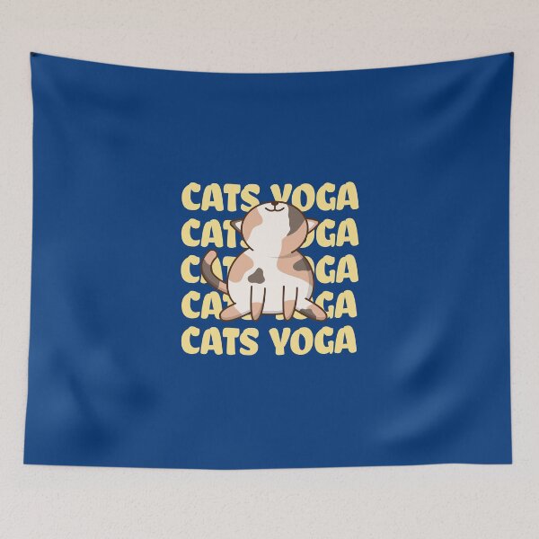 Item preview, Cats + Yoga = Happiness designed and sold by malkhteb.