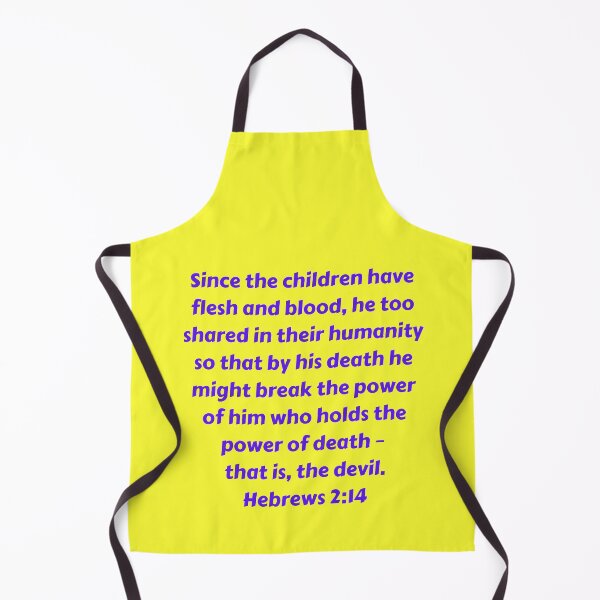 Item preview, Bible Verse Hebrews 2:14 designed and sold by Prayingwarrior.
