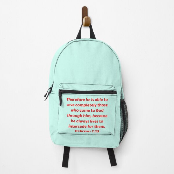 Item preview, Bible Verse Hebrews 7:25 designed and sold by Prayingwarrior.