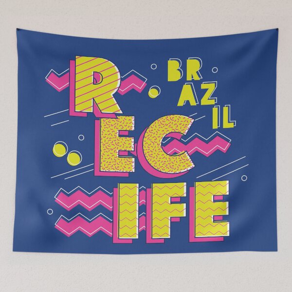Item preview, Retro 90s Recife, Brazil designed and sold by SLAG-Creative.