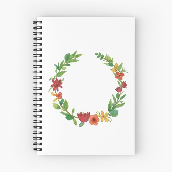 Item preview, Rainbow Watercolor Wreath designed and sold by Katherine Swartzbeck.