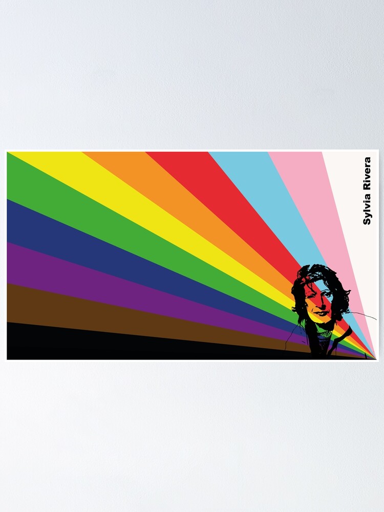 "Sylvia Rivera" Poster by sheregenerated | Redbubble