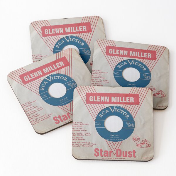 Item preview,  Star Dust,Title on sleeve, Trombone,  Big Band, Swing, 45, record, company sleeve, dog, jazz, WWII designed and sold by Vintaged.