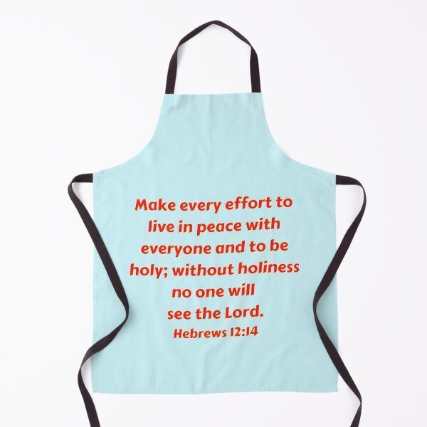 Item preview, Bible Verse Hebrews 12:14 designed and sold by Prayingwarrior.
