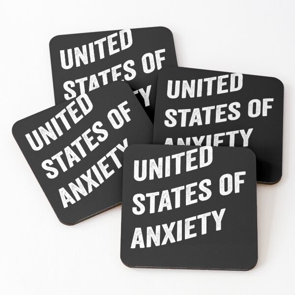 Item preview, United States of Anxiety designed and sold by owliedesign.