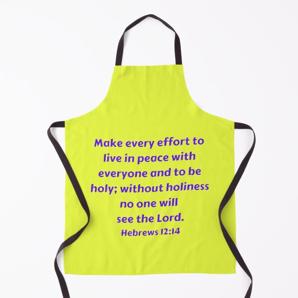 Item preview, Bible Verse Hebrews 12:14 designed and sold by Prayingwarrior.