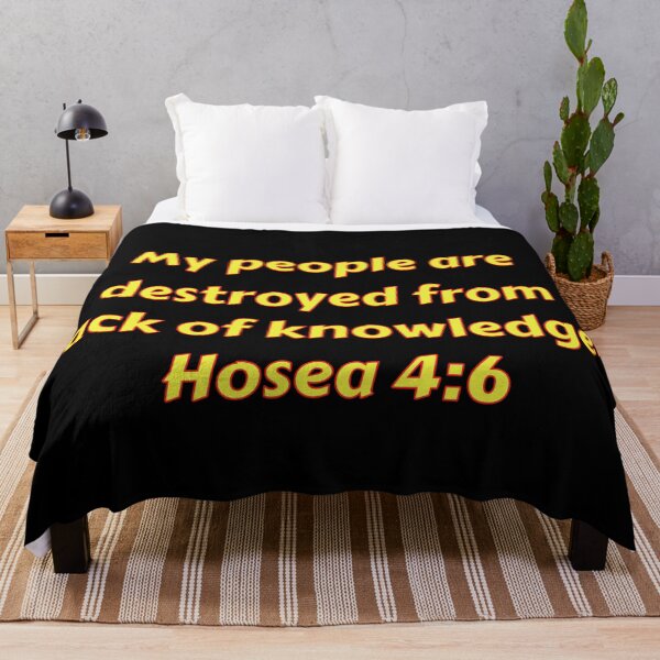 Item preview, Versículo de la Biblia Oseas 4: 6 designed and sold by Prayingwarrior.
