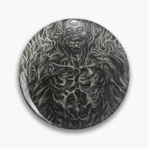 Item preview, "Evaporation" Dark Aura Pen Drawing designed and sold by ScottBarrowArt.