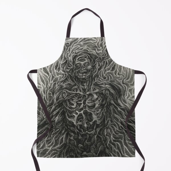 Item preview, "Evaporation" Dark Aura Pen Drawing designed and sold by ScottBarrowArt.