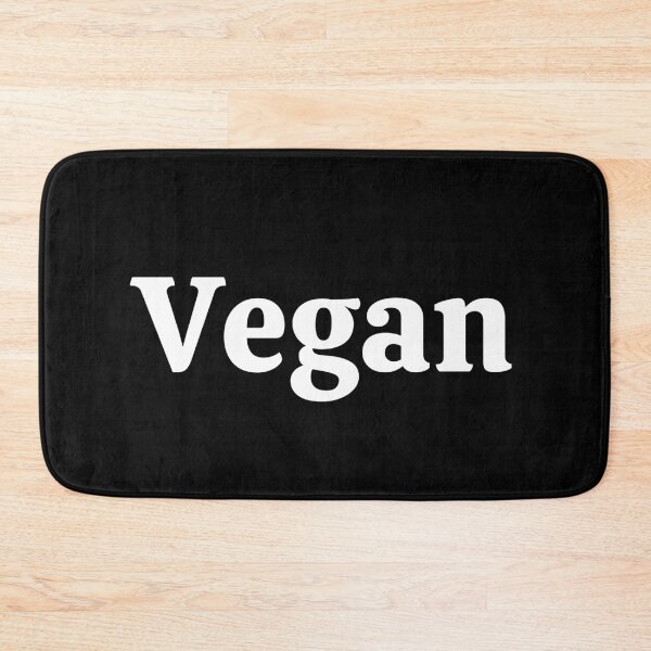 Aperçu de l'œuvre Logo Vegan - Lettres Blanches créée et vendue par SimplyMots.