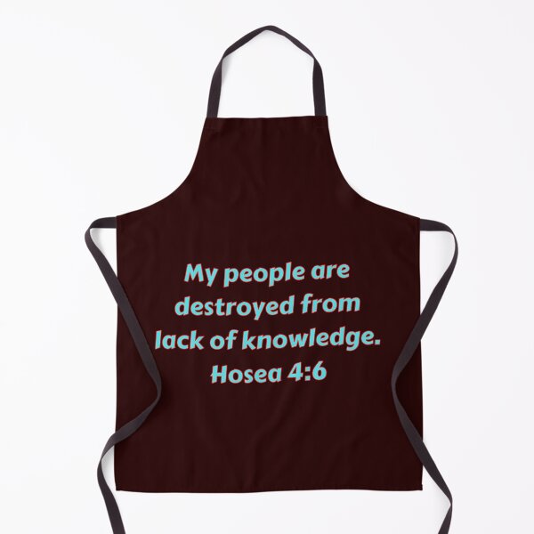 Item preview, Versículo de la Biblia Oseas 4: 6 designed and sold by Prayingwarrior.