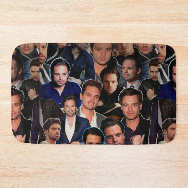 Item preview, Sebastian Stan Photo Collage Blankets | Sebastian Stan Photo Collage Pillow | Sebastian Stan Photo Collage Tshirt  designed and sold by momenus.