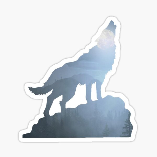 "Wolf" Sticker for Sale by keepo Redbubble