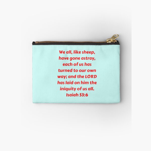 Item preview, Bible Verse Isaiah 53:6 designed and sold by Prayingwarrior.