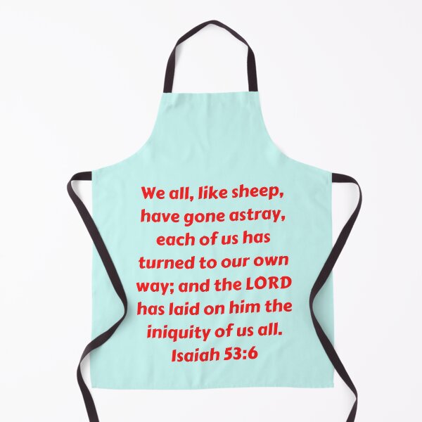 Item preview, Bible Verse Isaiah 53:6 designed and sold by Prayingwarrior.