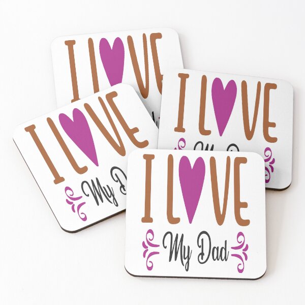 Item preview, I Love My Dad designed and sold by Printoweb.