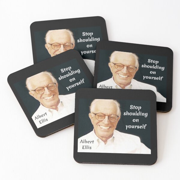 Item preview, Albert Ellis Stop Shoulding On Yourslelf designed and sold by PsychPsych.