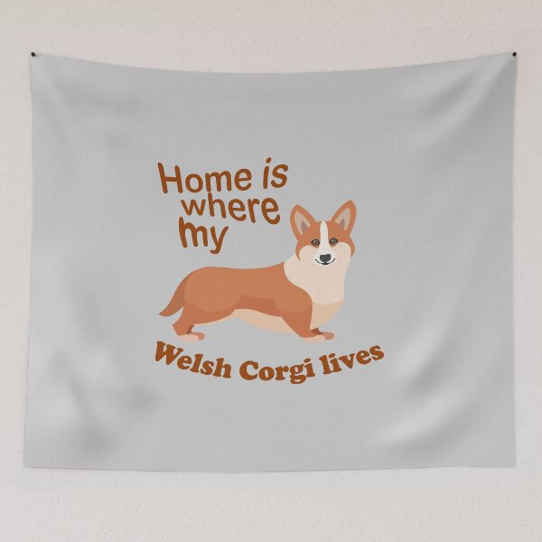 Item preview, Welsh Corgi Home designed and sold by Troy Green.