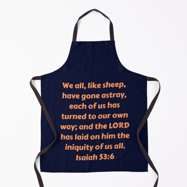 Item preview, Bible Verse Isaiah 53:6 designed and sold by Prayingwarrior.