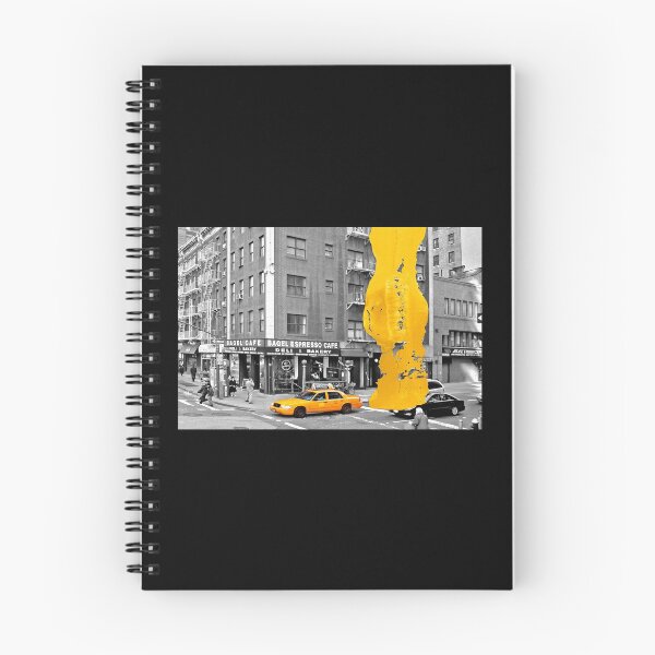 Artikelvorschau, NYC Yellow Cabs – Bagel Café – Pinselstrich entworfen und verkauft von Hell-Prints.