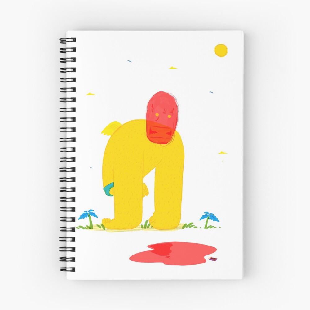 Vista previa del artículo con la obra «Cuaderno de espiral», diseñado y vendido por Sebb-.