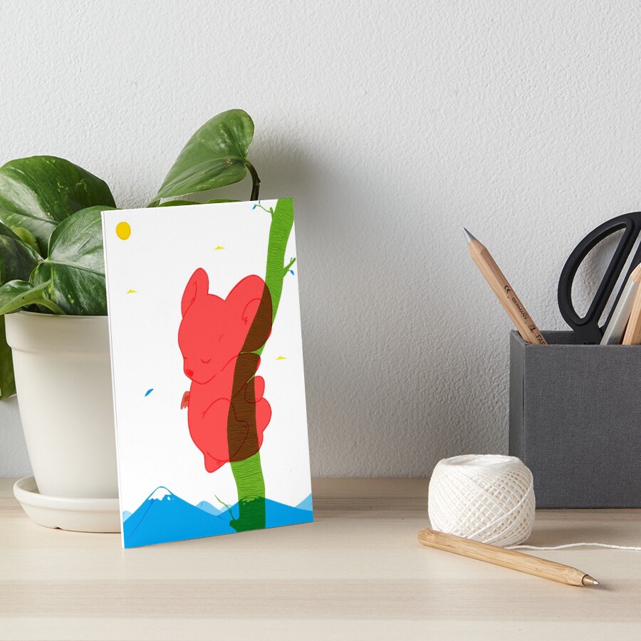 Item preview, Art Board Print designed and sold by Sebb-.