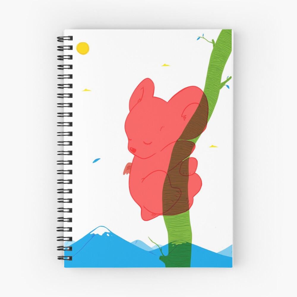 Item preview, Spiral Notebook designed and sold by Sebb-.