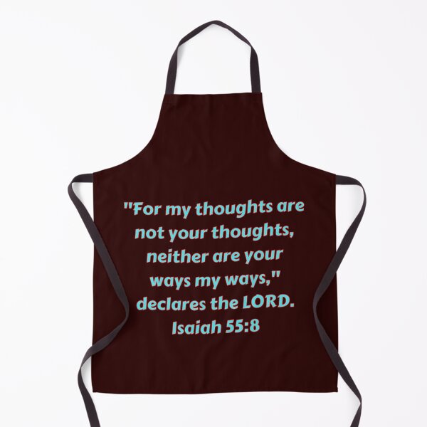 Item preview, Bible Verse Isaiah 55:8 designed and sold by Prayingwarrior.