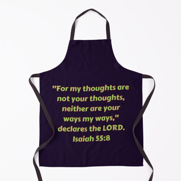 Item preview, Bible Verse Isaiah 55:8 designed and sold by Prayingwarrior.