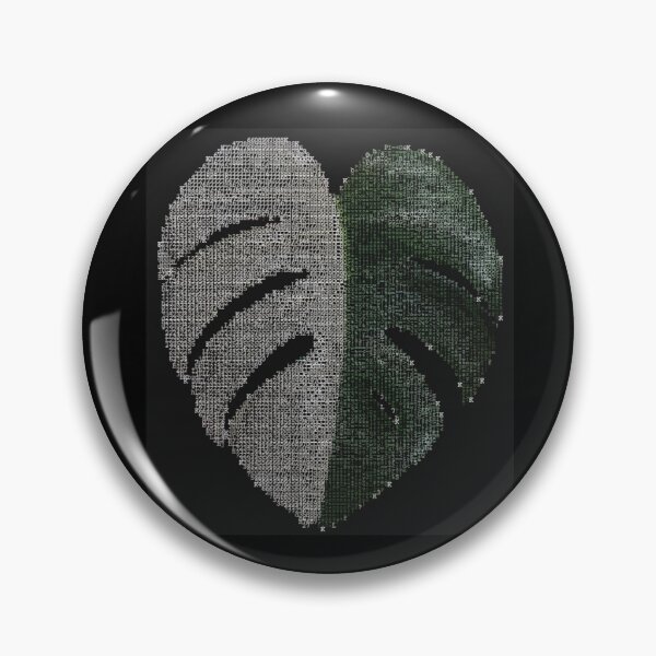 Item preview, Variegated Monstera Digital Half Moon  designed and sold by IMPHives.