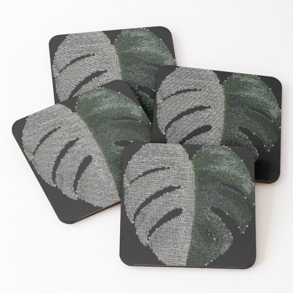 Item preview, Variegated Monstera Digital Half Moon  designed and sold by IMPHives.