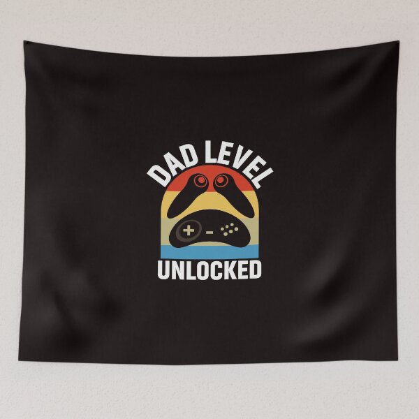 Item preview, Dad Level Unlocked designed and sold by verdecuddly.