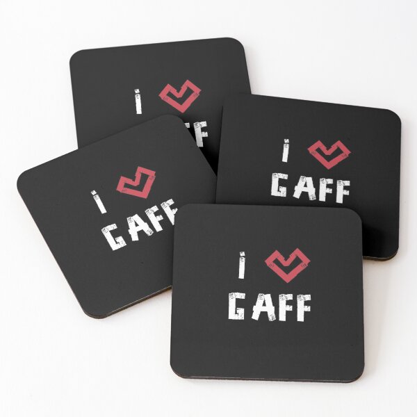 Item preview, I Love Gaff Tape in White for Filmmakers designed and sold by lillywhy.