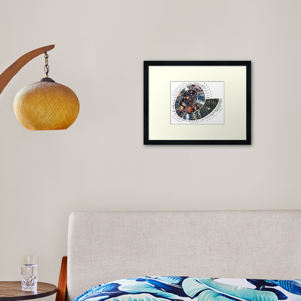 Item preview, Framed Art Print designed and sold by pablocbudassi.