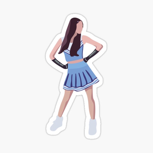 good 4 u Cheerleader + Gloves Sticker