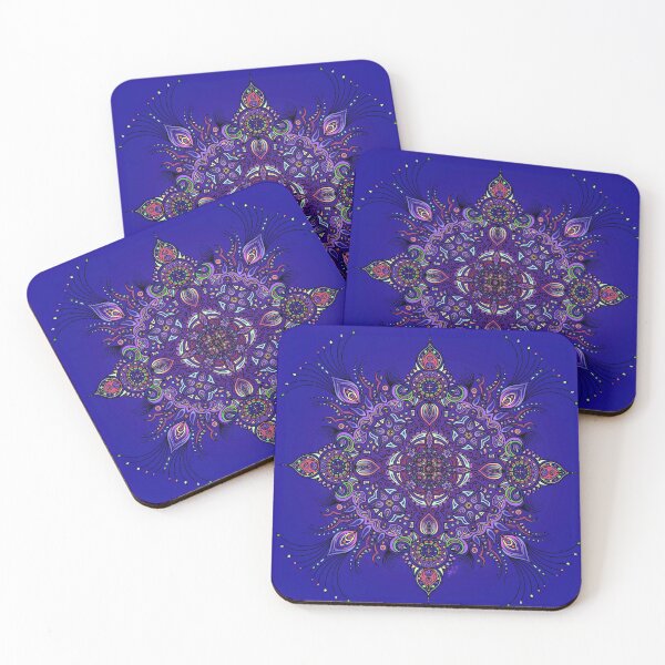 Item preview, Mandala Boho Blue for Meditation and Mindfulness designed and sold by Amanda Lucas.