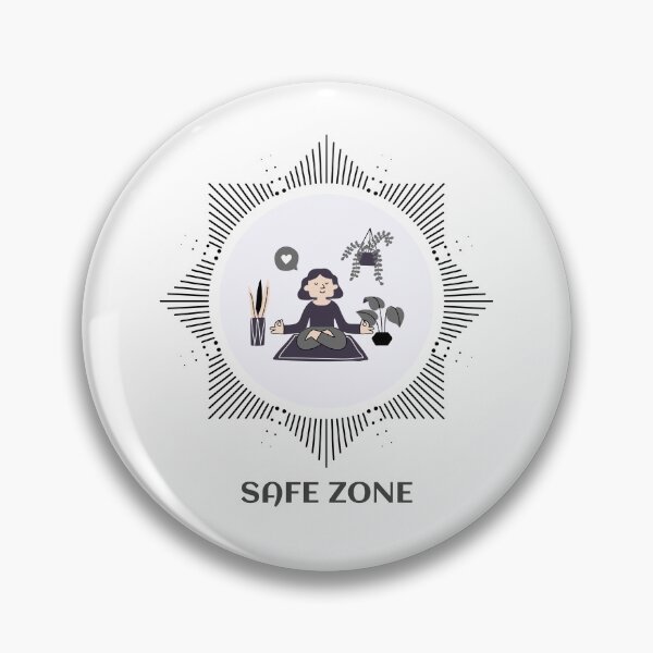 Item preview, Yoga is My Safe Zone designed and sold by malkhteb.