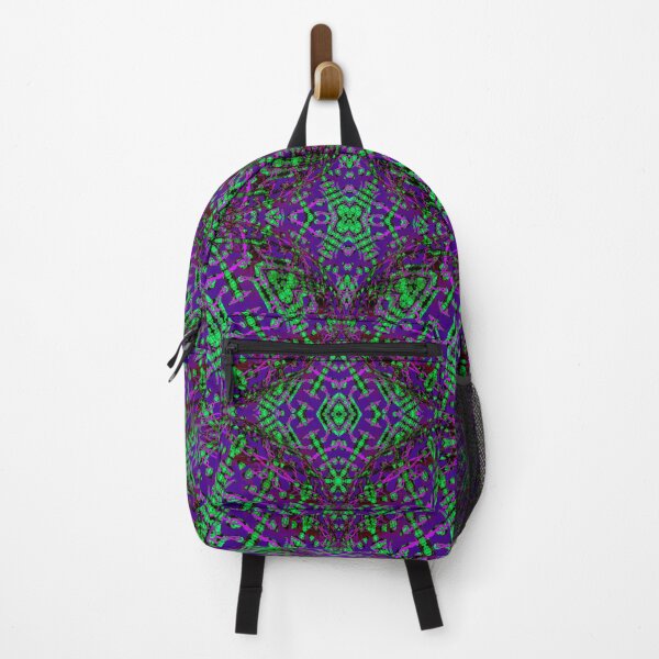 Item preview, Green, Blue, and Purple Bulging Opt-Art Pattern designed and sold by Geoff Treagus.